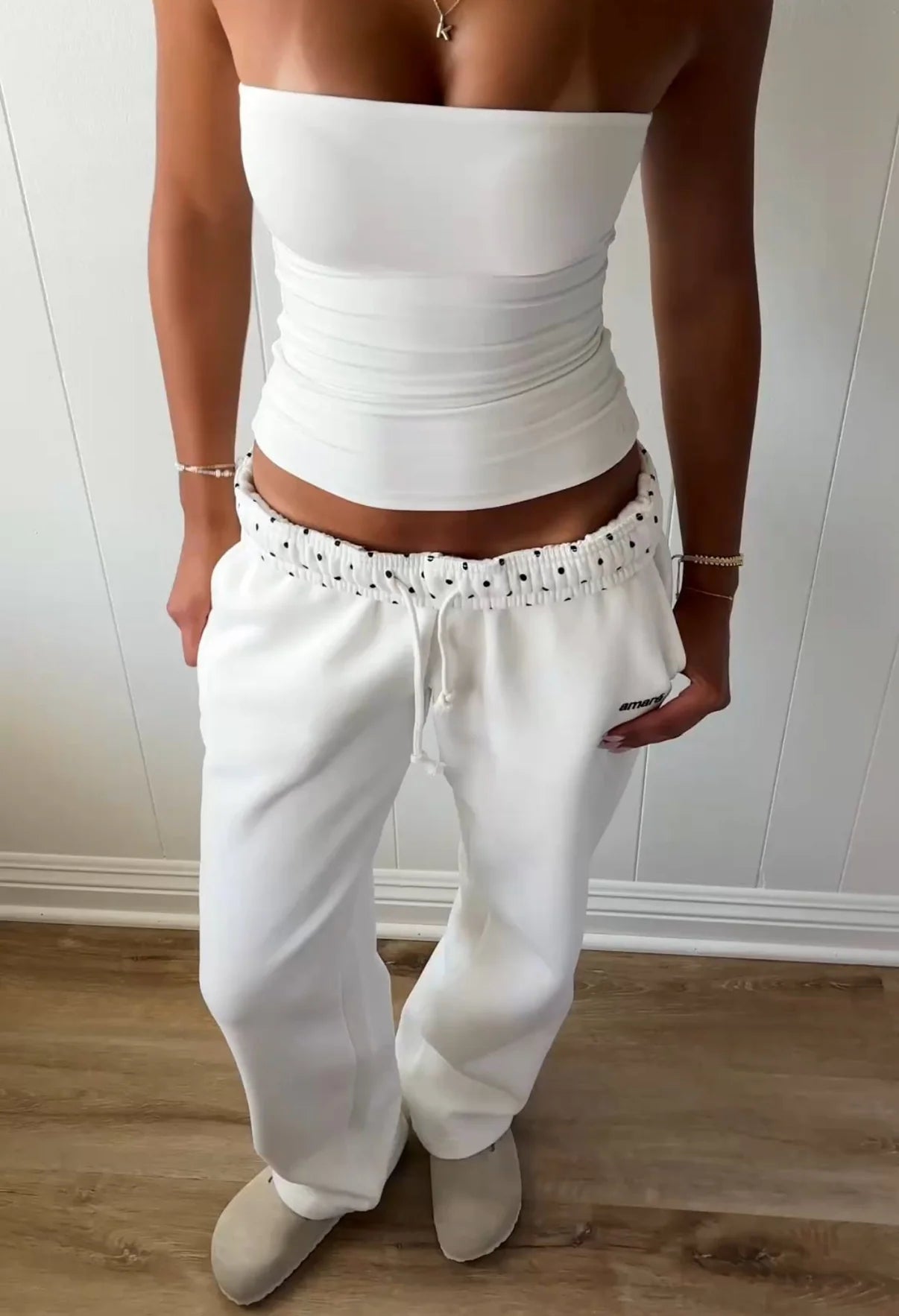 POLKA DOT TRACKSUIT